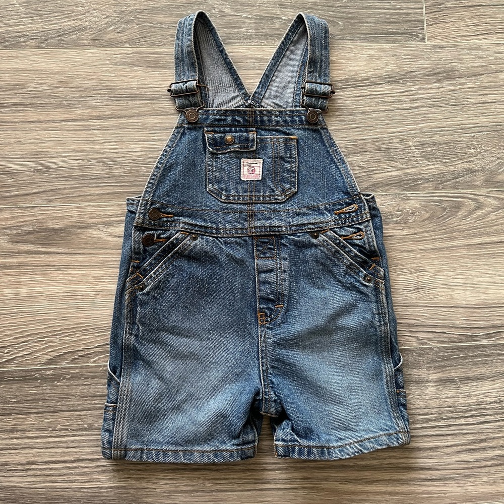 Kids overalls, super cute and like new. No stains or flaws.